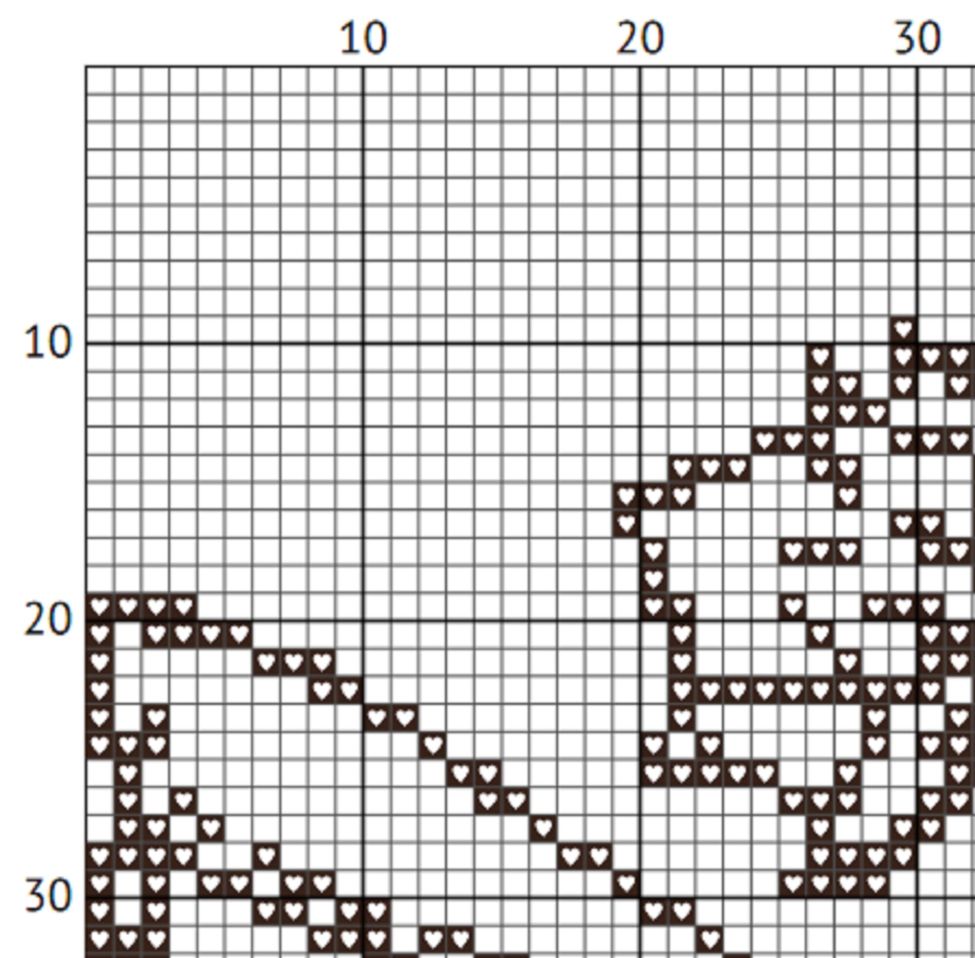 Owls And Thistles - Cross Stitch Pattern