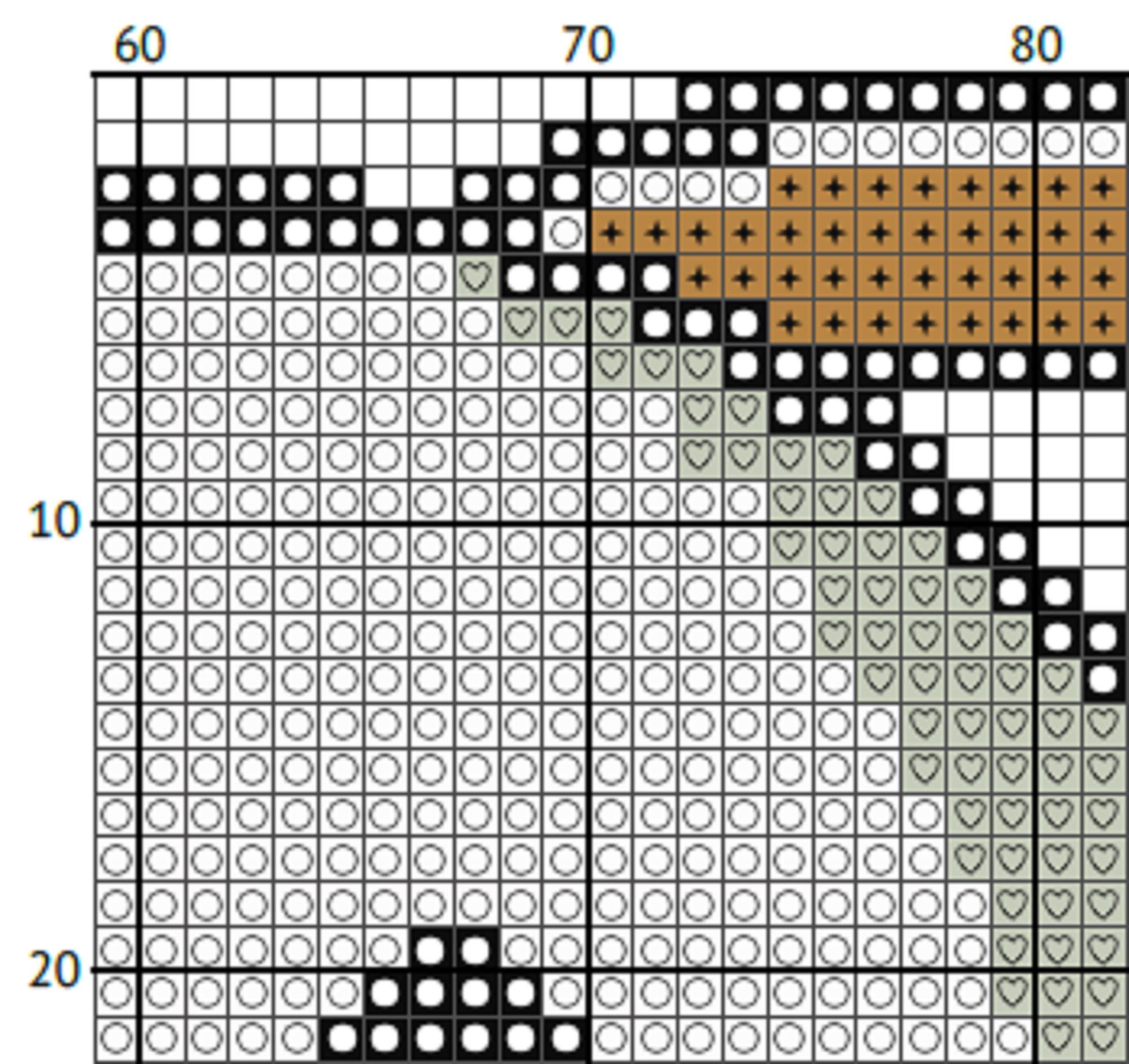 Knitting Ghost Cross Stitch Pattern (PDF) - Halloween Embroidery Sampler - EASY LEVEL
