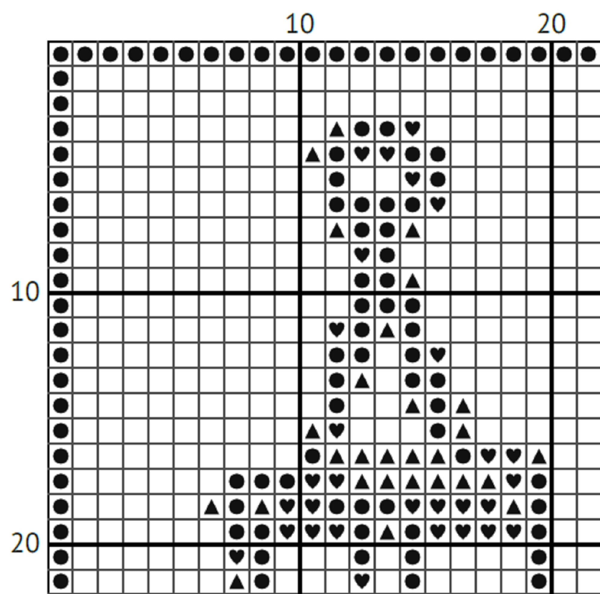 Saint George - Cross Stitch Pattern
