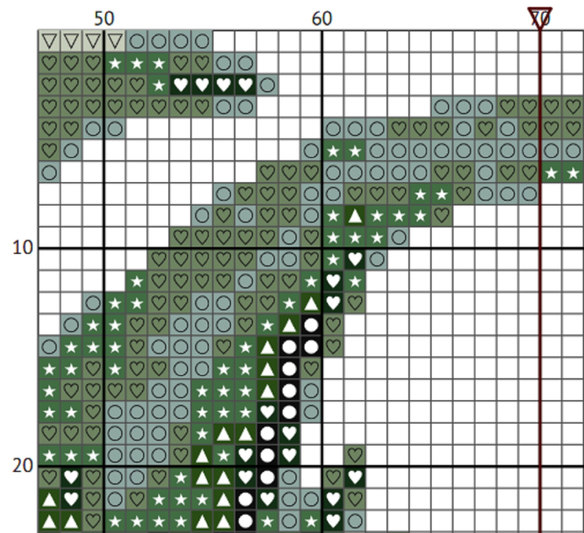 Medieval Lynx Cross Stitch Pattern (PDF) – Ancient Codex Design - INTERMEDIATE LEVEL