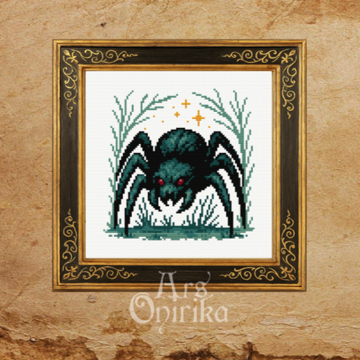 Acromantula Cross Stitch Pattern - Part of a Bundle (PDF)