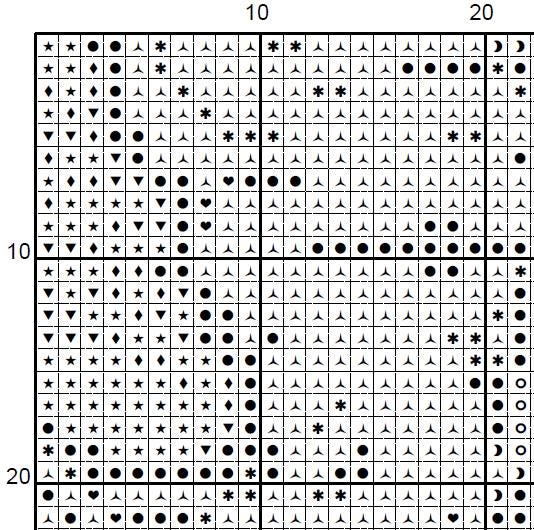 Poppy Garden - Cross Stitch Pattern