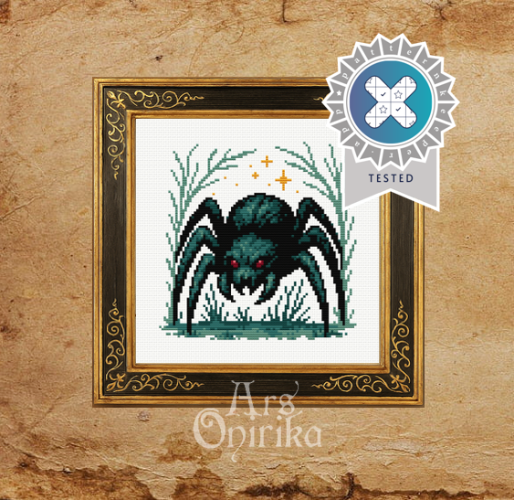 Acromantula Cross Stitch Pattern - Part of a Bundle (PDF)