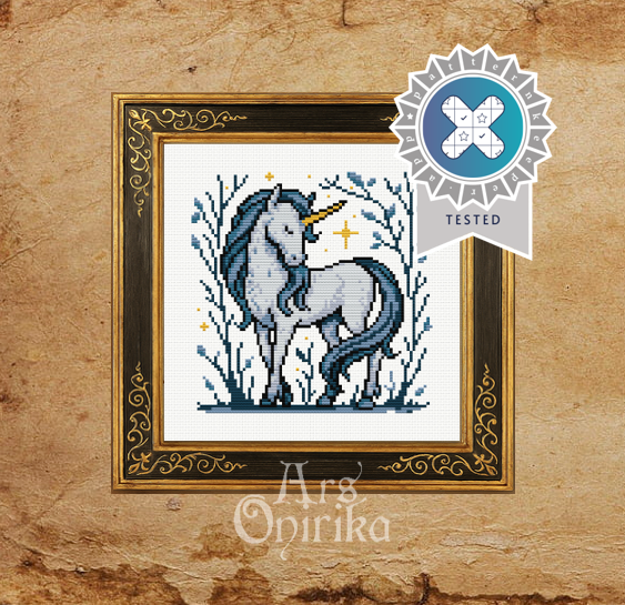 Unicorn Cross Stitch Pattern - Part of a Bundle (PDF)
