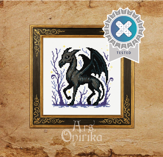 Thestral Cross Stitch Pattern - Part of a Bundle (PDF)