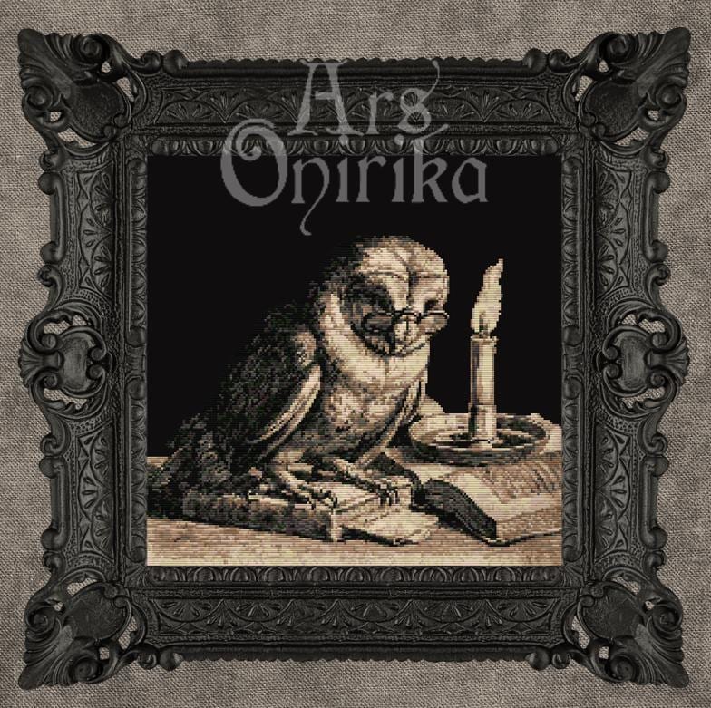 Gothic Owl Cross Stitch Pattern (PDF) – Medieval Embroidery - INTERMEDIATE LEVEL