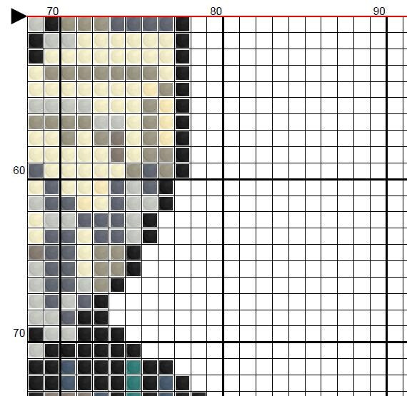 Tuxedo Victorian Cat - Cross Stitch Pattern