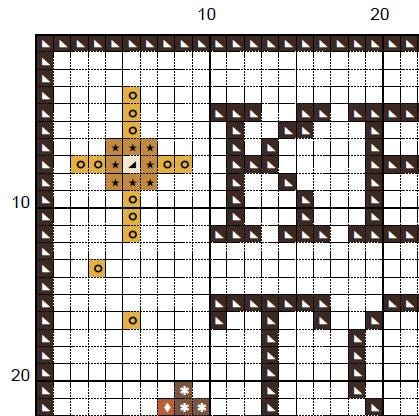 Keep close to nature cross stitch pattern - Rustic Cottage - EASY LEVEL