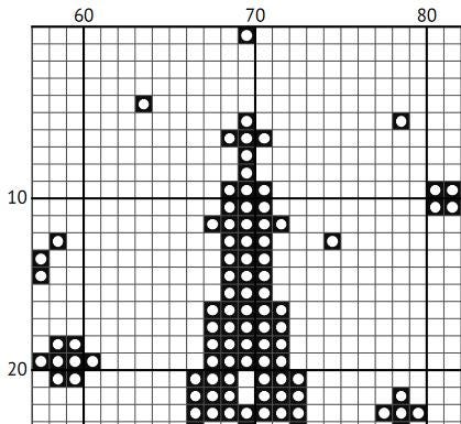 Qué Bello Es Vivir Christmas Cross Stitch Pattern – Holiday Winter Village Scene (PDF) - INTERMEDIATE LEVEL