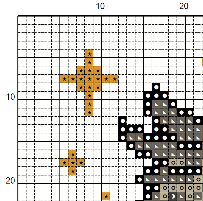 Hippogriff Cross Stitch Pattern - Part of a Bundle (PDF)