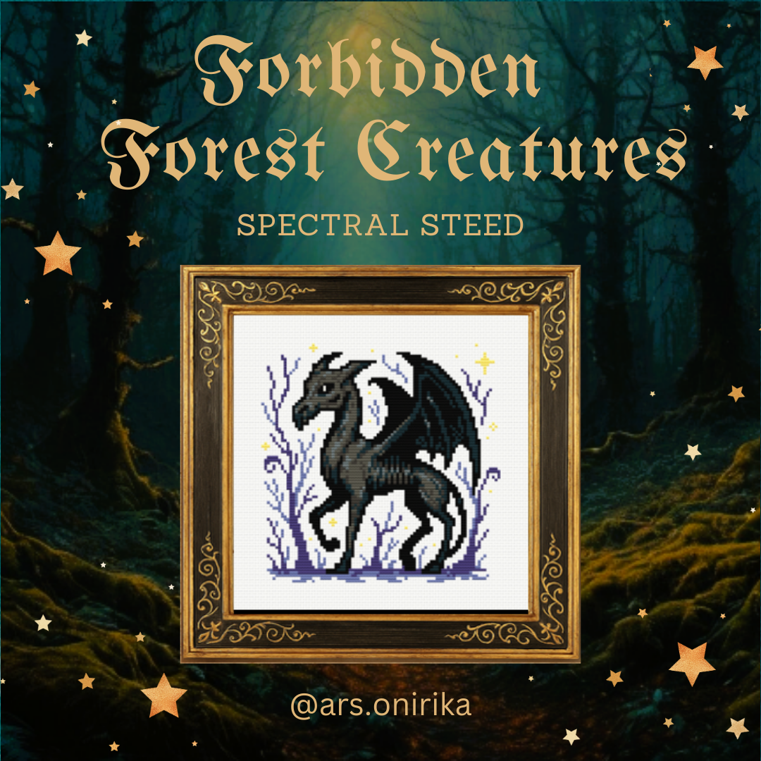 Forbidden Forest Cross Stitch Pattern BUNDLE (PDF)