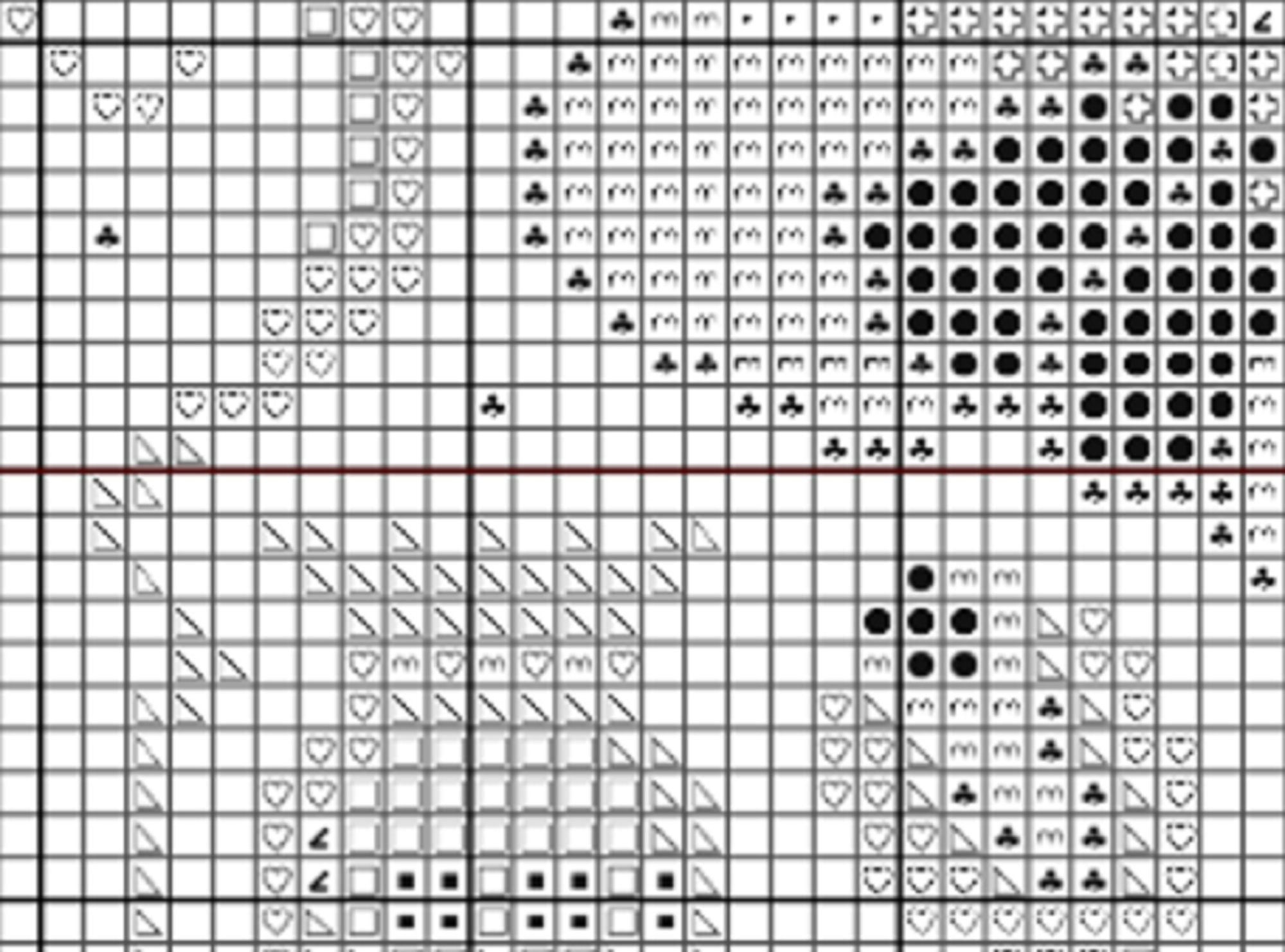 Poppy And Skulls - Cross Stitch Pattern
