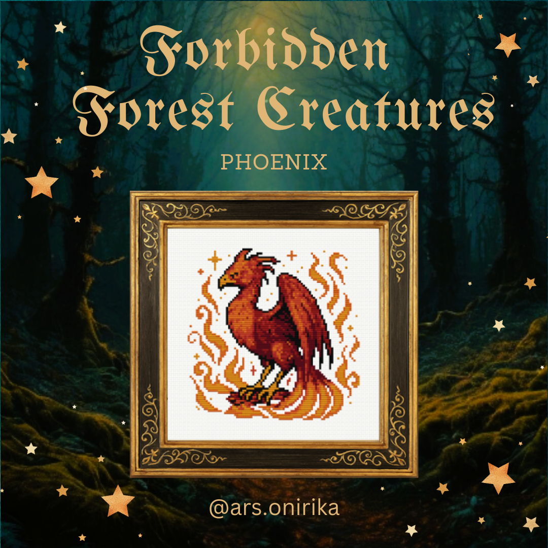 Forbidden Forest Cross Stitch Pattern BUNDLE (PDF)