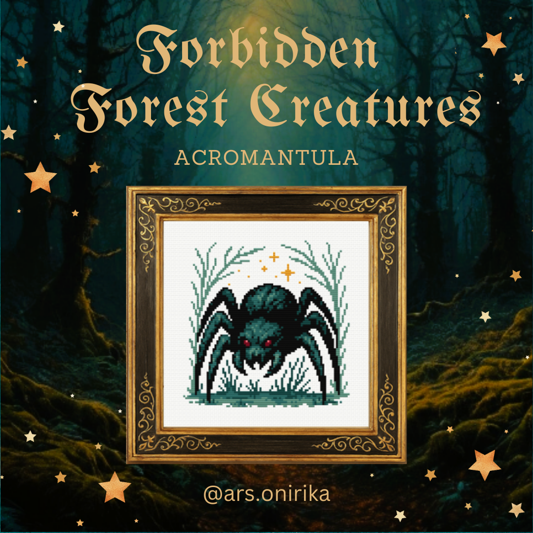 Forbidden Forest Cross Stitch Pattern BUNDLE (PDF)