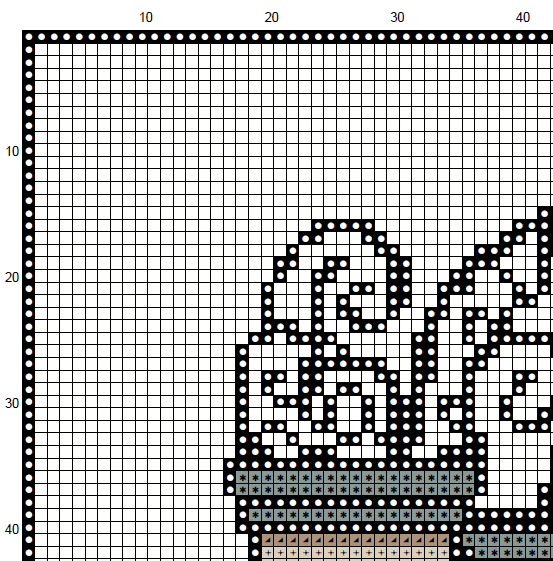 221B Baker Street - Cross Stitch Pattern