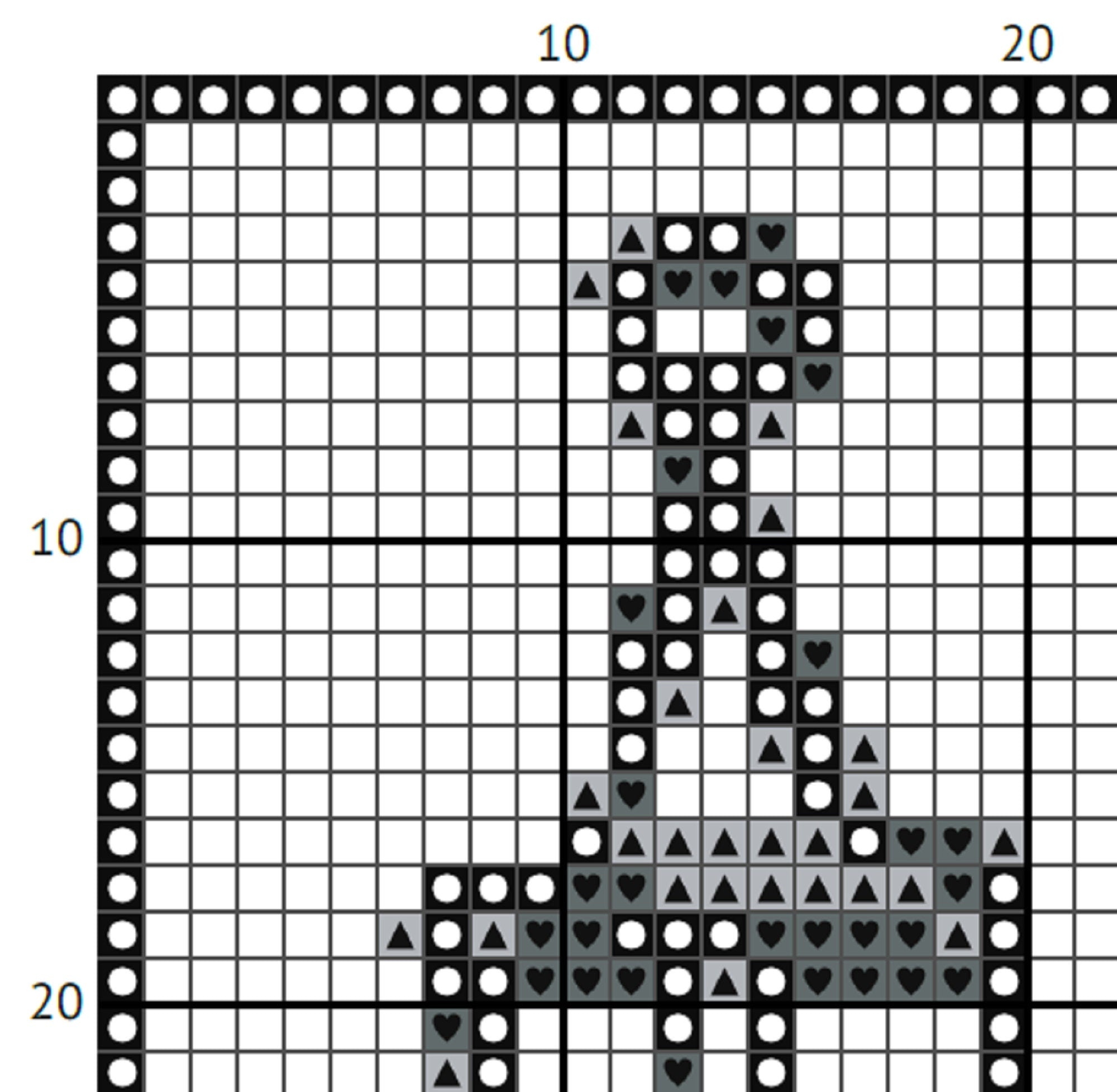 Saint George - Cross Stitch Pattern