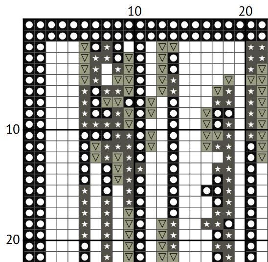 The Devil's Joke Cross Stitch Pattern (PDF) – Medieval Gothic Sampler - INTERMEDIATE LEVEL