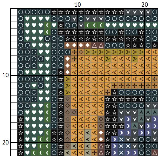 Siren & Centaur Cross Stitch Pattern – Medieval Bestiary (PDF) - INTERMEDIATE LEVEL