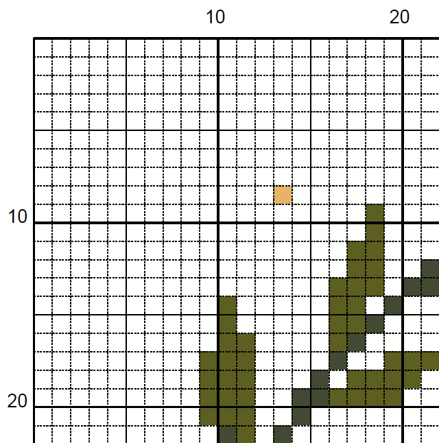 Forest Dragon Cross Stitch Pattern - Part of a Bundle (PDF)