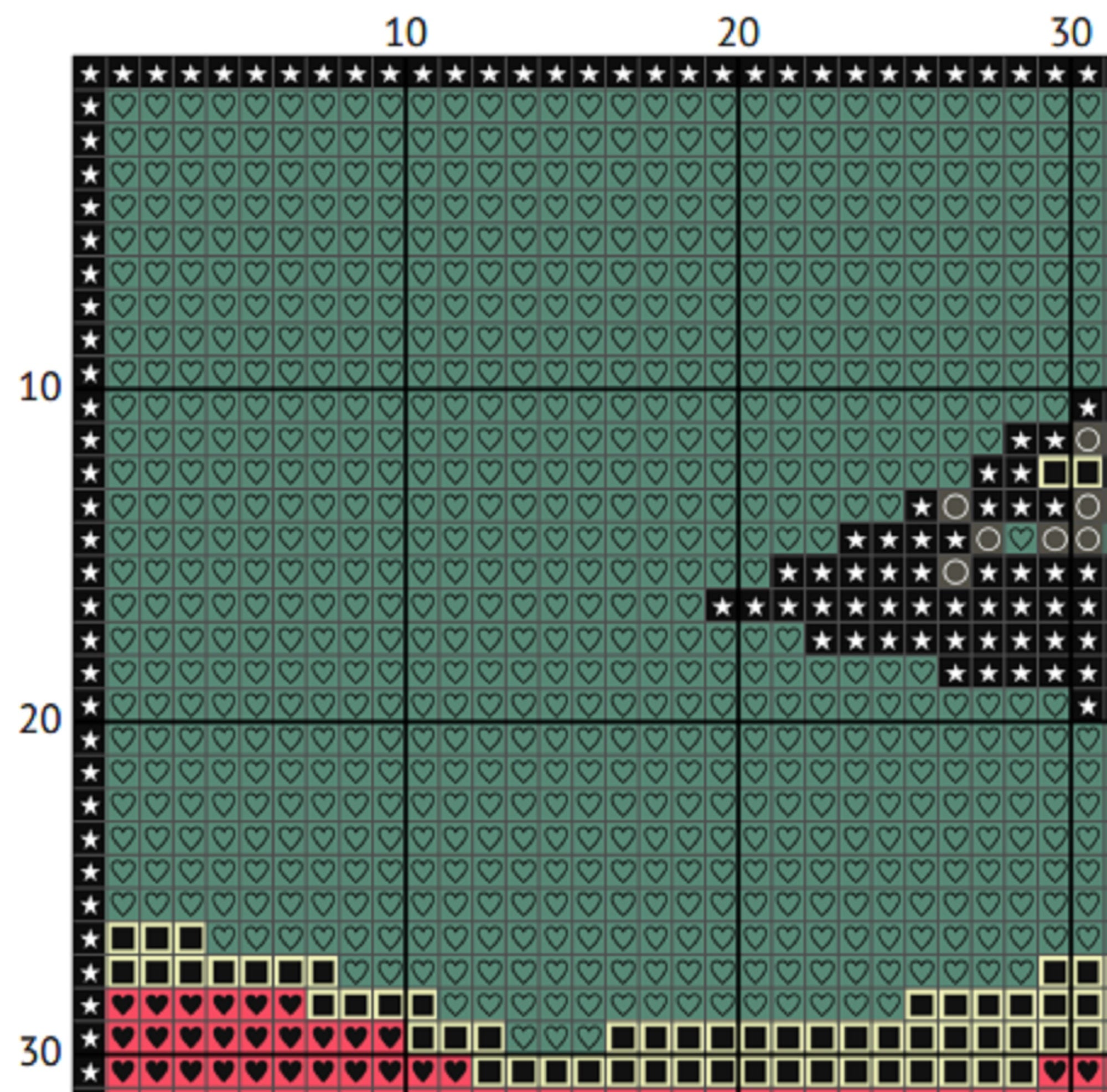 I Want To Believe - Cross Stitch Pattern - EASY LEVEL