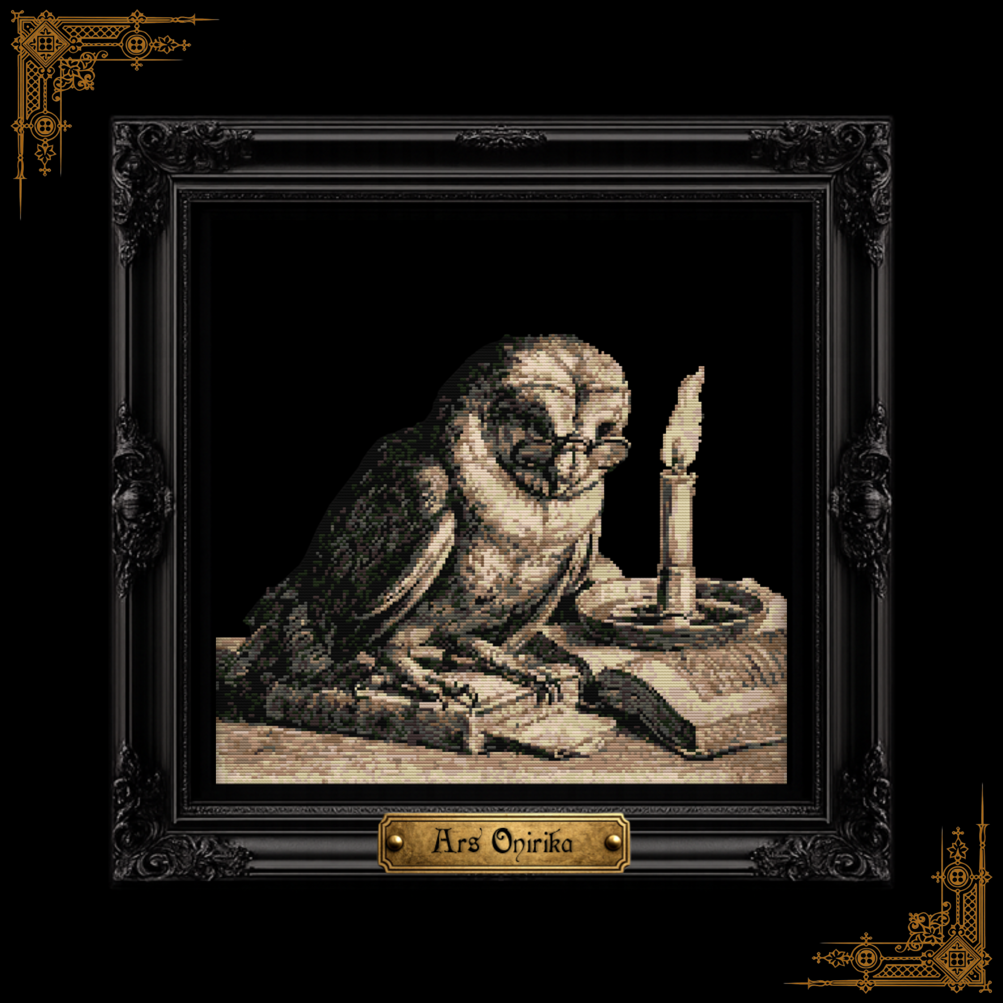 𝐎𝐖𝐋 𝐎𝐅 𝐖𝐈𝐒𝐃𝐎𝐌 – 𝐂𝐫𝐨𝐬𝐬 𝐒𝐭𝐢𝐭𝐜𝐡 𝐏𝐚𝐭𝐭𝐞𝐫𝐧