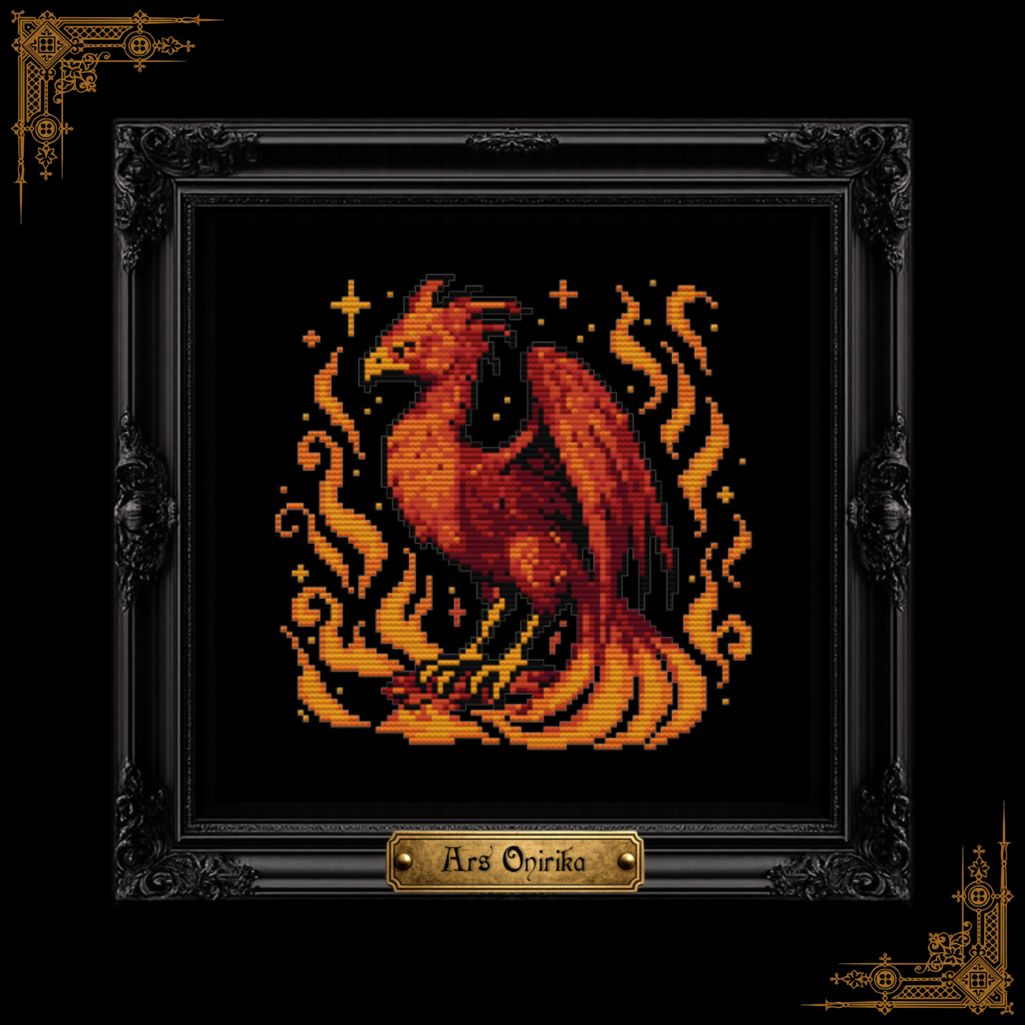 𝐏𝐇𝐎𝐄𝐍𝐈𝐗 – 𝐂𝐫𝐨𝐬𝐬 𝐒𝐭𝐢𝐭𝐜𝐡 𝐏𝐚𝐭𝐭𝐞𝐫𝐧