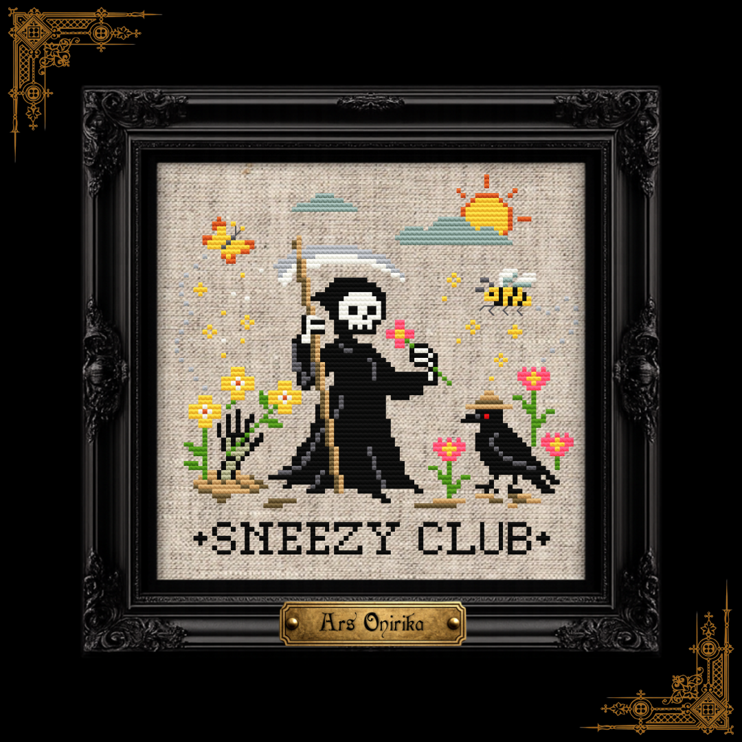Sneezy Club - Cross Stitch Pattern
