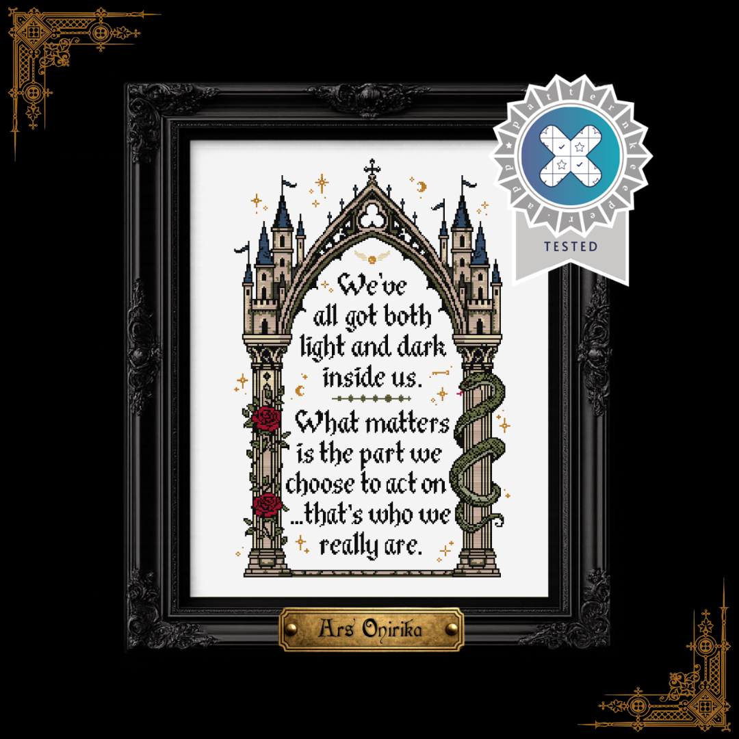 Sirius Light&Dark - Cross Stitch Pattern - Color Version