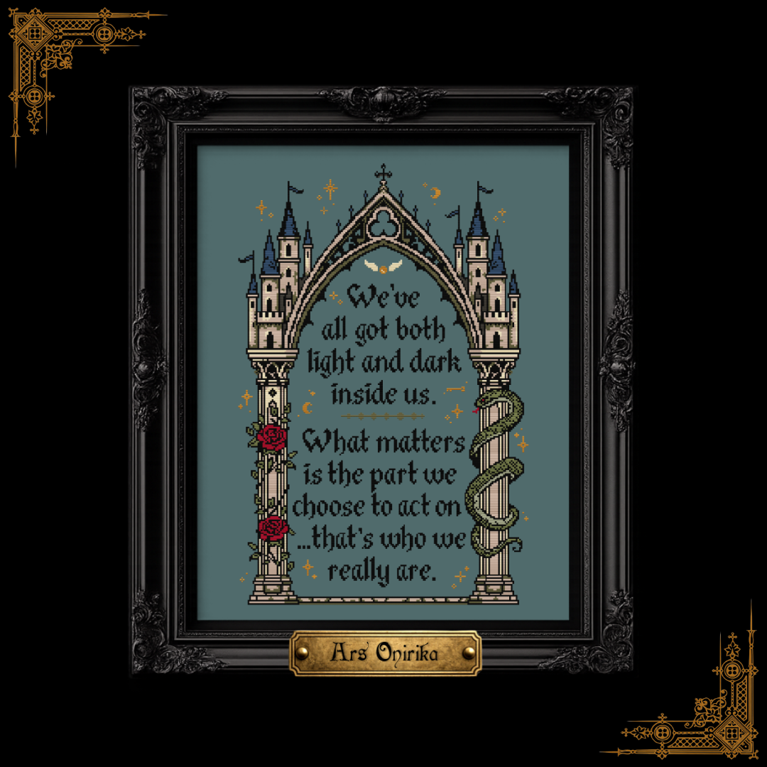 Sirius Light&Dark - Cross Stitch Pattern - Color Version