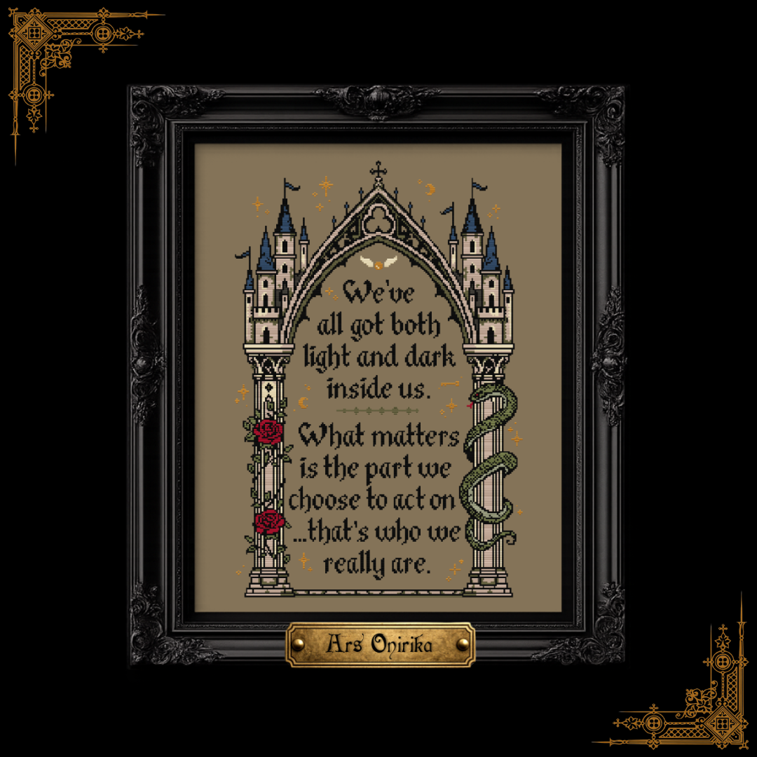 Sirius Light&Dark - Cross Stitch Pattern - Color Version