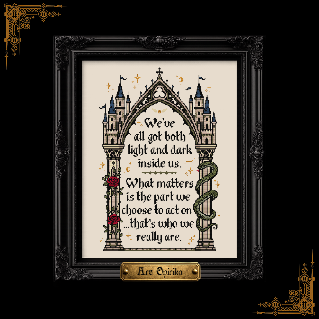 Sirius Light&Dark - Cross Stitch Pattern - Color Version
