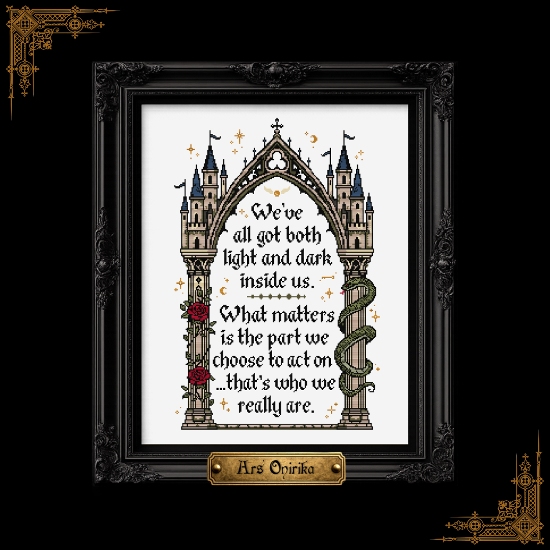 Sirius Light&Dark - Cross Stitch Pattern - Color Version