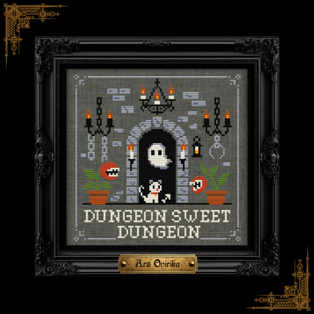Dungeon Sweet Dungeon - Cross Stitch Pattern