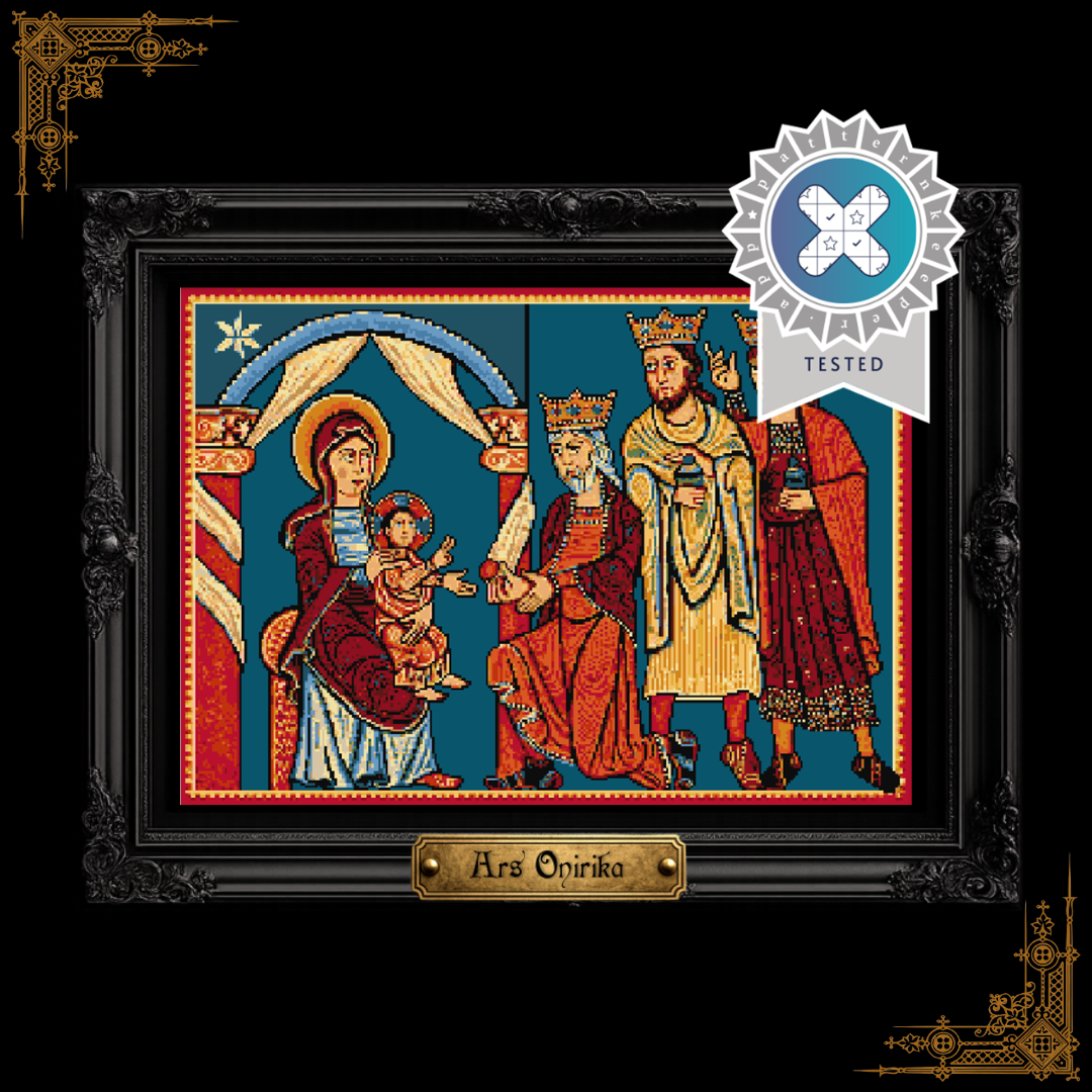 The Adoration Of The Magi - Cross Stitch Pattern