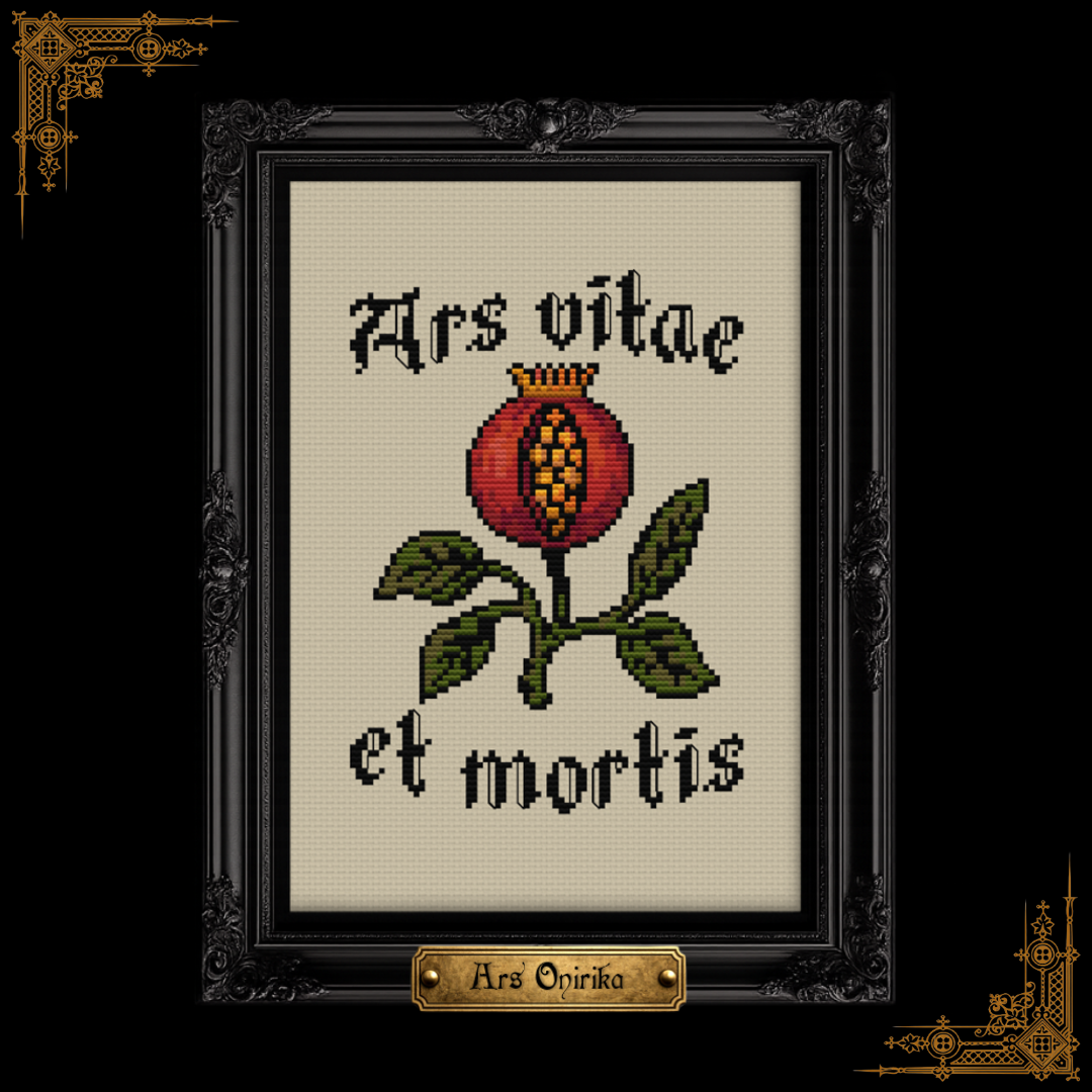 𝐀𝐑𝐒 𝐕𝐈𝐓𝐀𝐄 𝐄𝐓 𝐌𝐎𝐑𝐓𝐈𝐒 – 𝐂𝐫𝐨𝐬𝐬 𝐒𝐭𝐢𝐭𝐜𝐡 𝐏𝐚𝐭𝐭𝐞𝐫𝐧