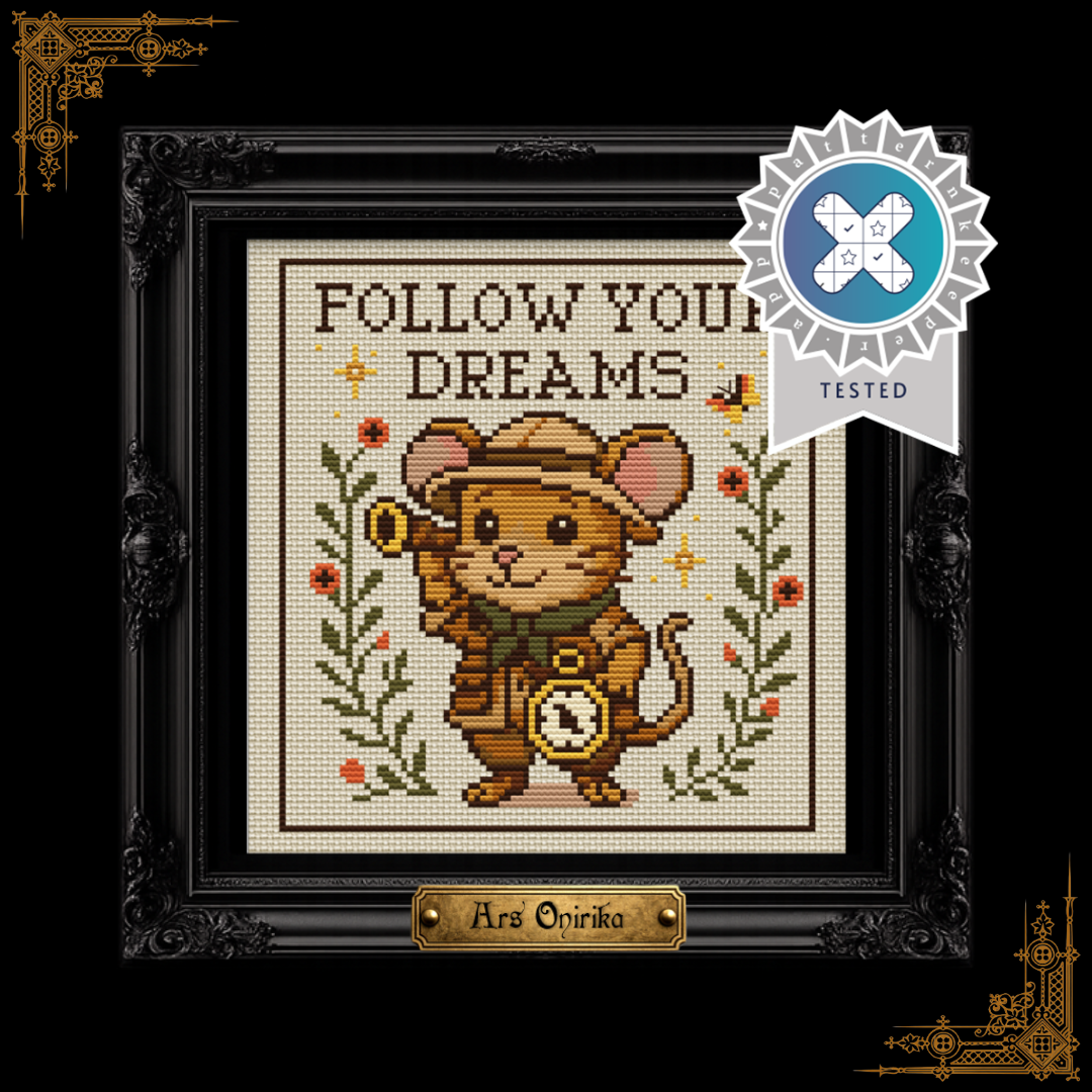 Follow Your Dreams - Cross Stitch Pattern