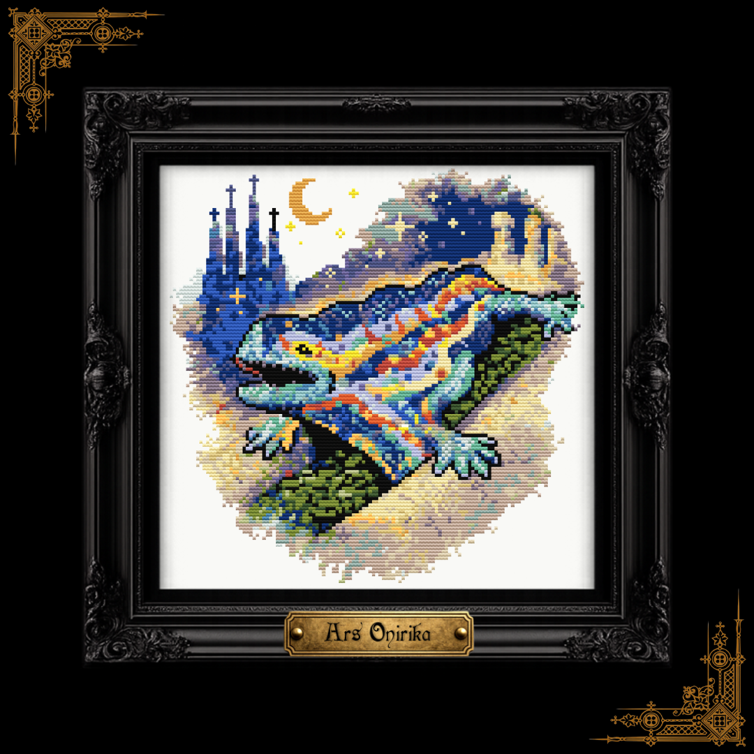 𝐆𝐀𝐔𝐃𝐈’𝐒 𝐃𝐑𝐄𝐀𝐌 – 𝐂𝐫𝐨𝐬𝐬 𝐒𝐭𝐢𝐭𝐜𝐡 𝐏𝐚𝐭𝐭𝐞𝐫𝐧