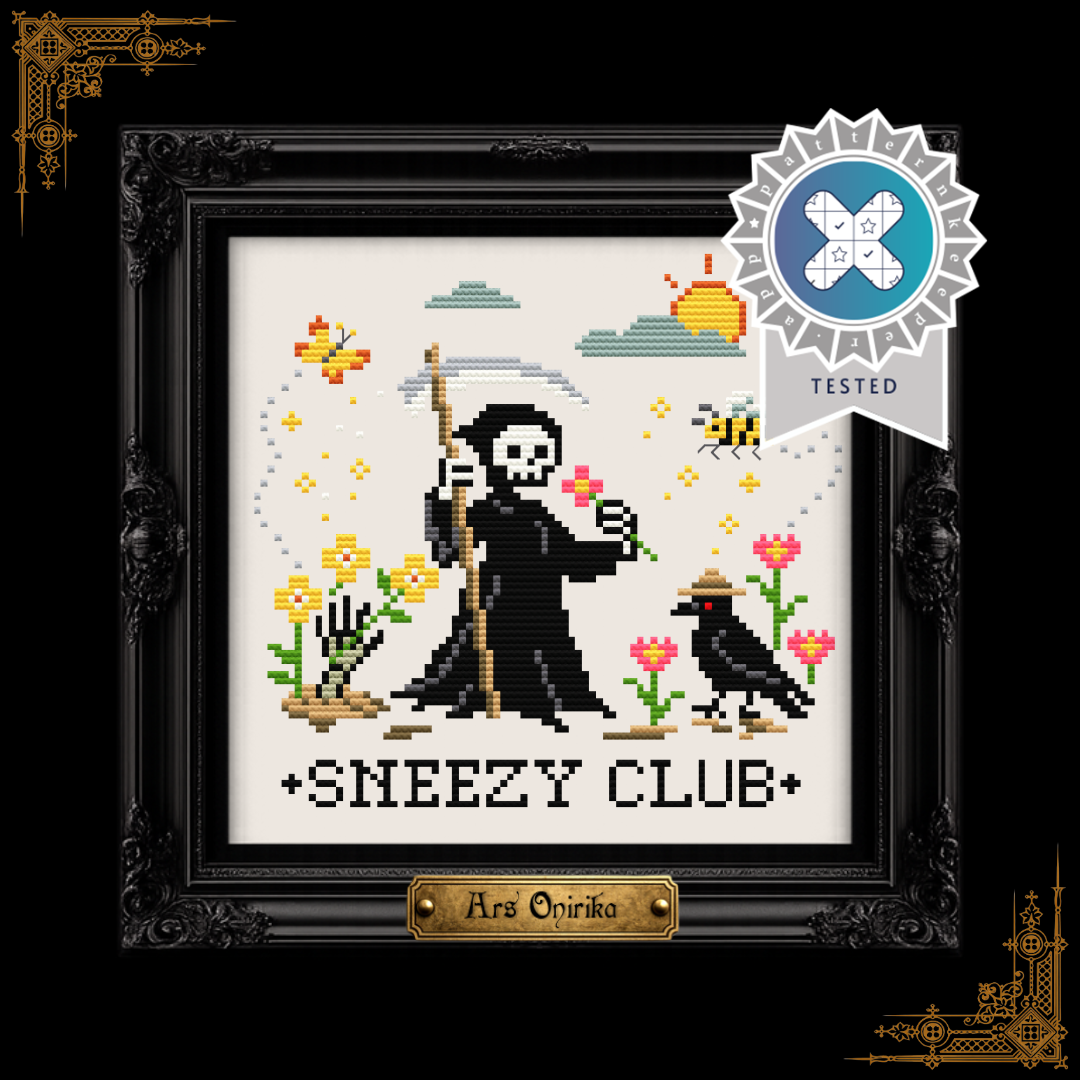 Sneezy Club - Cross Stitch Pattern