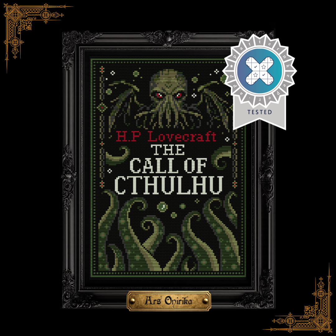 The Call Of Cthulhu - Cross Stitch Pattern
