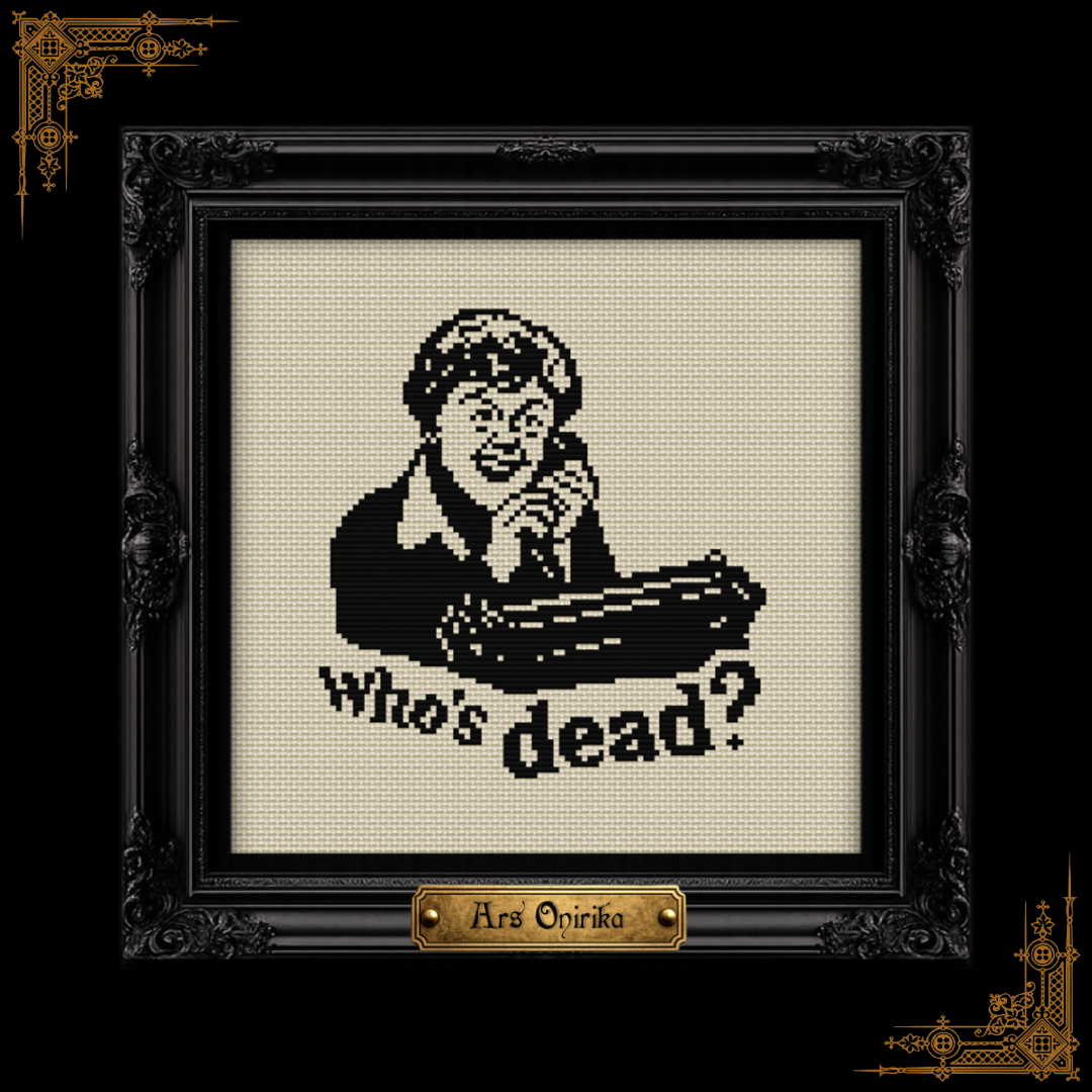 Murder, She Wrote - Cross Stitch Pattern