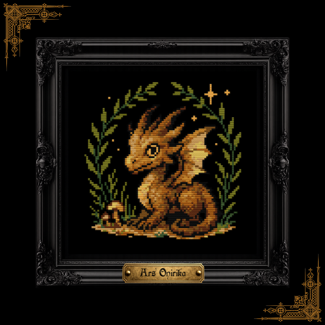 𝐅𝐎𝐑𝐄𝐒𝐓 𝐃𝐑𝐀𝐆𝐎𝐍 – 𝐂𝐫𝐨𝐬𝐬 𝐒𝐭𝐢𝐭𝐜𝐡 𝐏𝐚𝐭𝐭𝐞𝐫𝐧