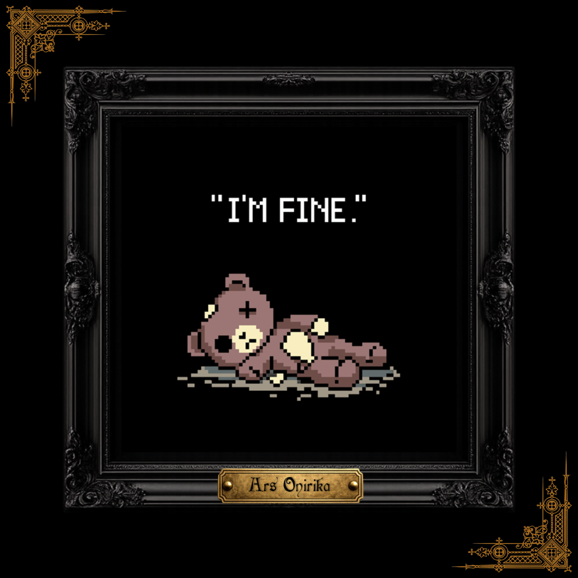 𝐈’𝐌 𝐅𝐈𝐍𝐄 – 𝐂𝐫𝐨𝐬𝐬 𝐒𝐭𝐢𝐭𝐜𝐡 𝐏𝐚𝐭𝐭𝐞𝐫𝐧