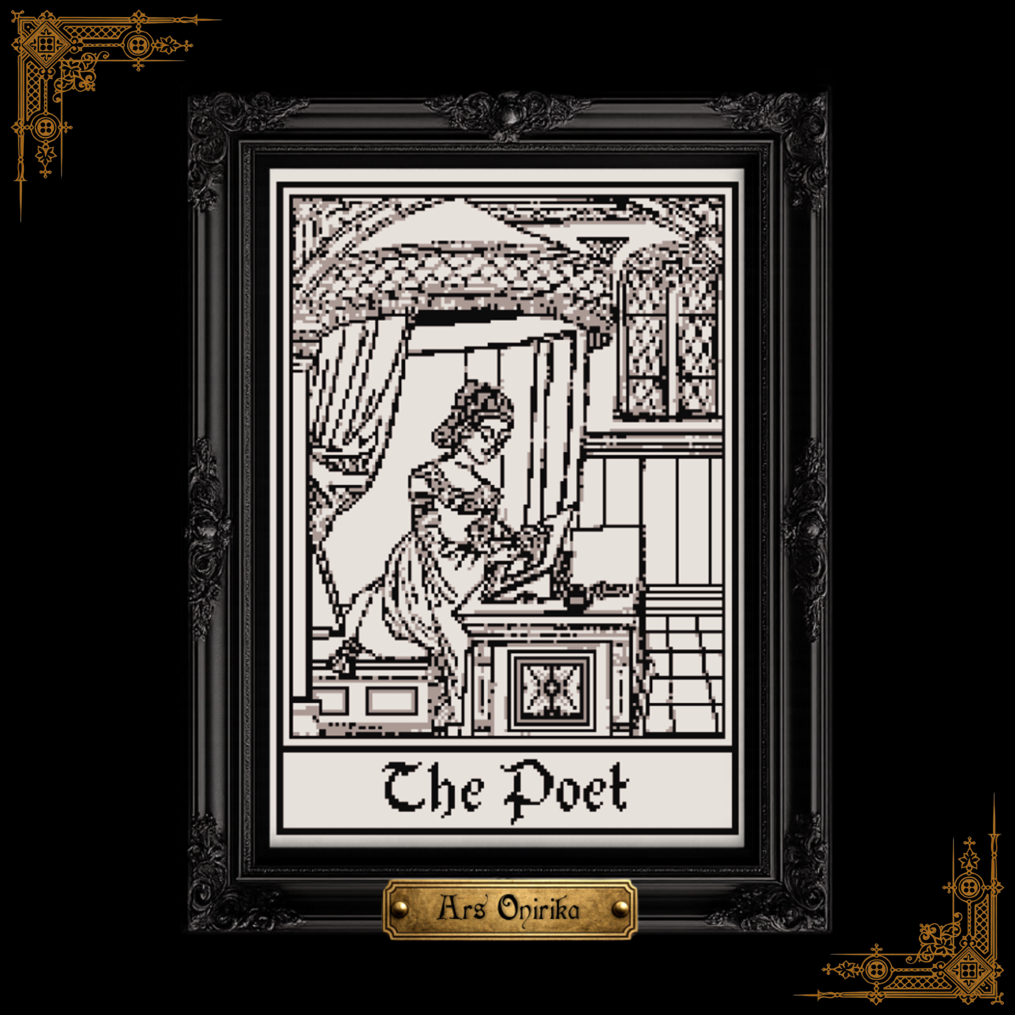 𝐓𝐇𝐄 𝐏𝐎𝐄𝐓 – 𝐂𝐫𝐨𝐬𝐬 𝐒𝐭𝐢𝐭𝐜𝐡 𝐏𝐚𝐭𝐭𝐞𝐫𝐧