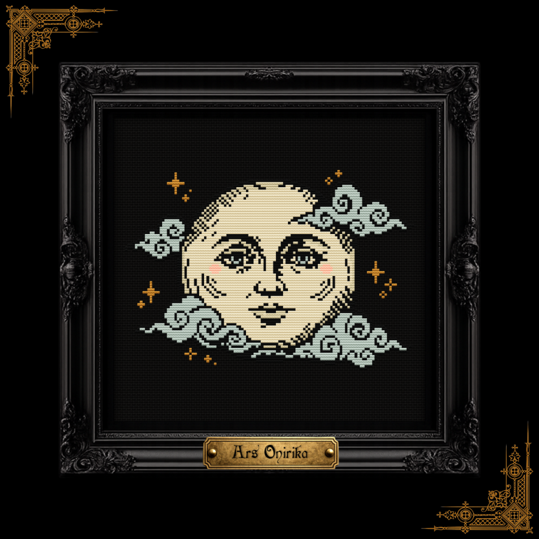 Full Moon - Medieval Charm - Cross Stitch Pattern