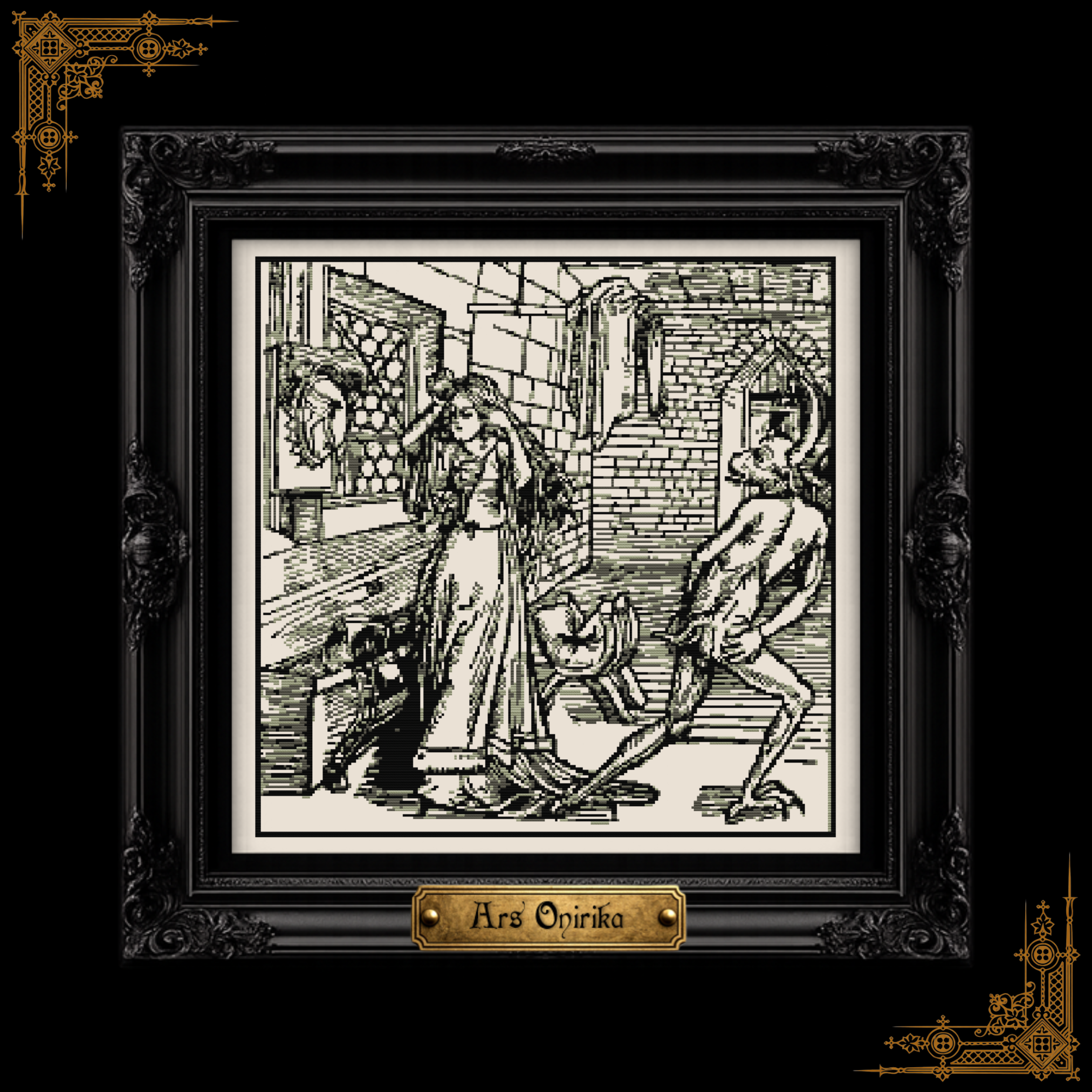 𝐓𝐇𝐄 𝐃𝐄𝐕𝐈𝐋’𝐒 𝐉𝐎𝐊𝐄 – 𝐂𝐫𝐨𝐬𝐬 𝐒𝐭𝐢𝐭𝐜𝐡 𝐏𝐚𝐭𝐭𝐞𝐫𝐧