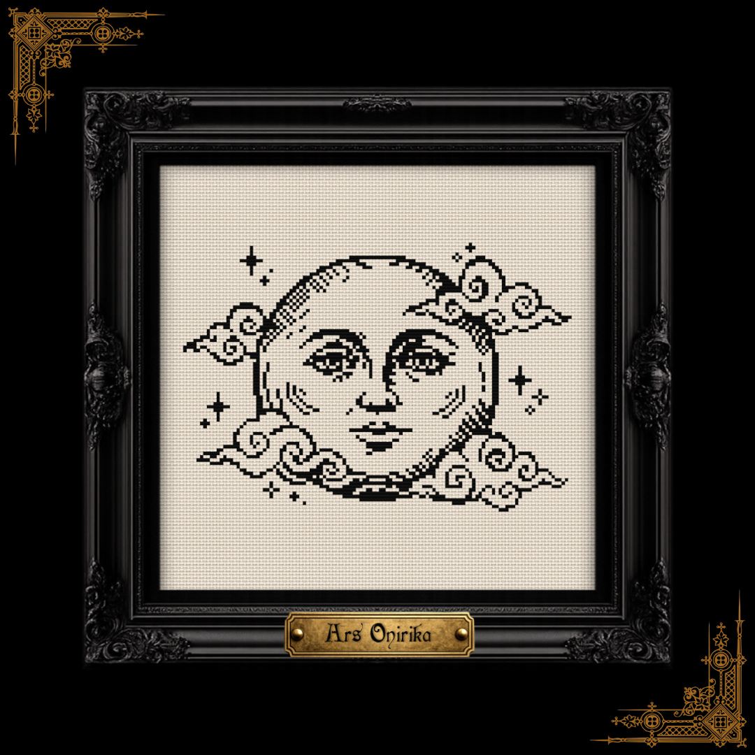 Full Moon - Medieval Charm - Cross Stitch Pattern