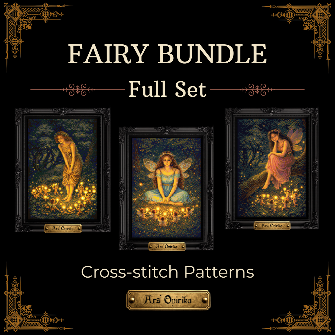 𝐓𝐇𝐄 𝐅𝐈𝐑𝐄𝐅𝐋𝐘 𝐂𝐈𝐑𝐂𝐋𝐄 𝐁𝐔𝐍𝐃𝐋𝐄 – 𝐂𝐫𝐨𝐬𝐬 𝐒𝐭𝐢𝐭𝐜𝐡 𝐏𝐚𝐭𝐭𝐞𝐫𝐧