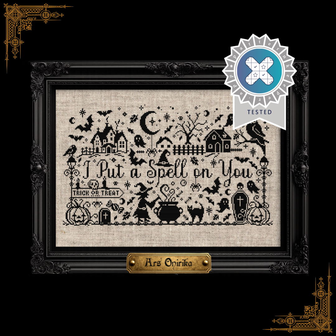 I Put a Spell on You - Cross Stitch Pattern