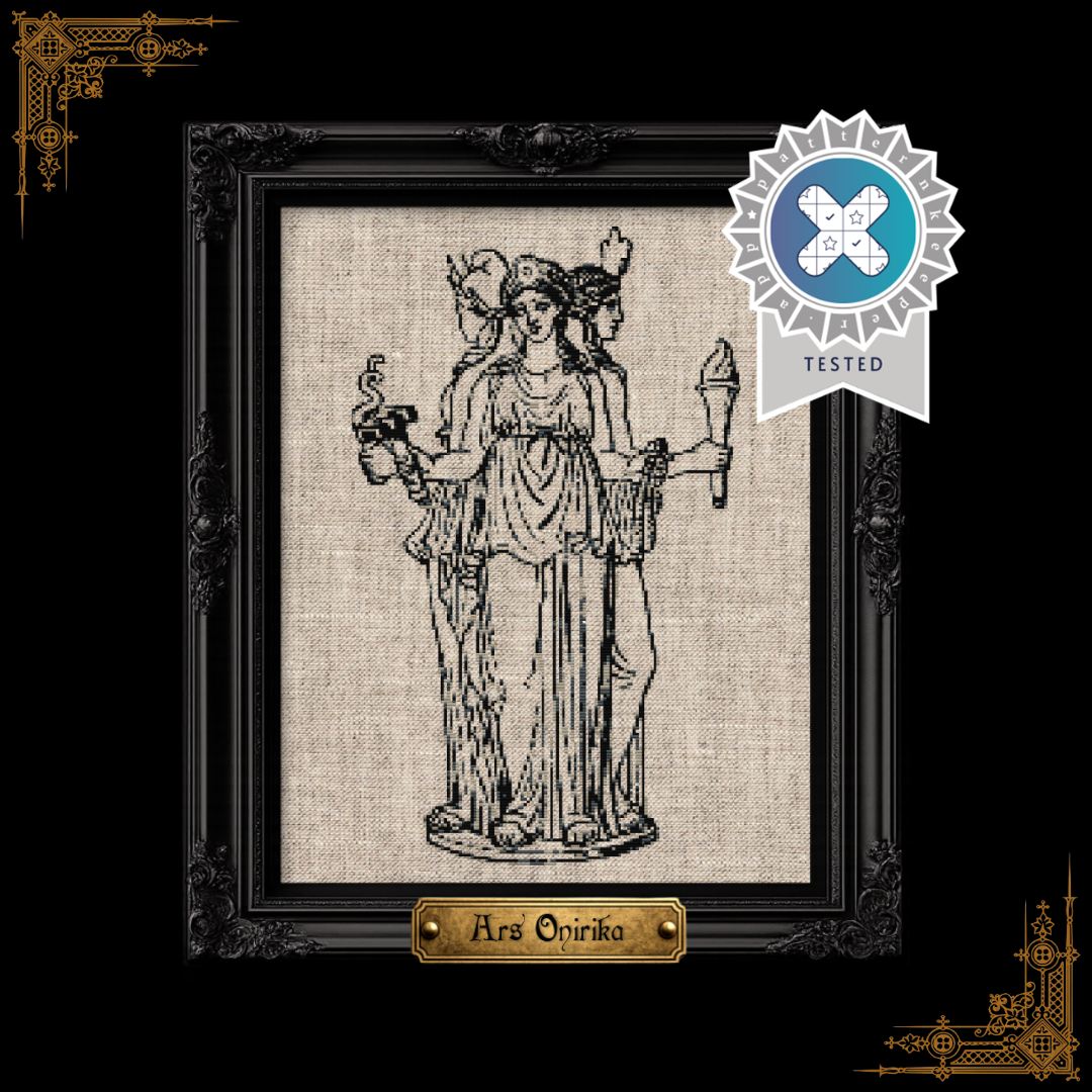 Hecate Goddess - Cross Stitch Pattern