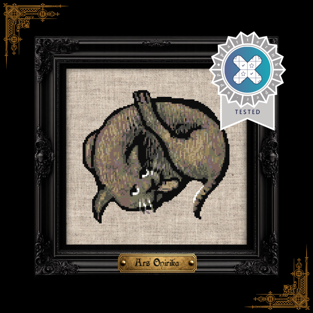 Medieval Cat II - Cross Stitch Pattern
